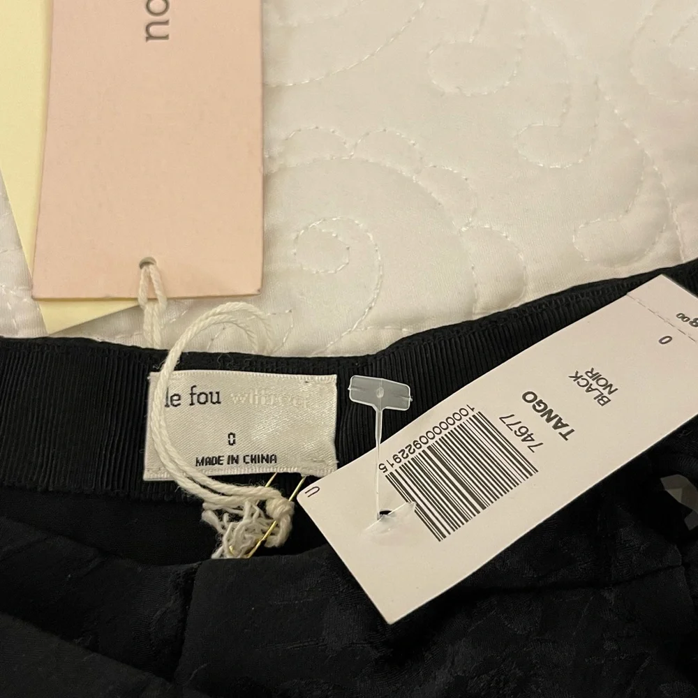 NWT Le Fou Wilfred Silk Slit Skirt size 0 - Picture 8 of 10